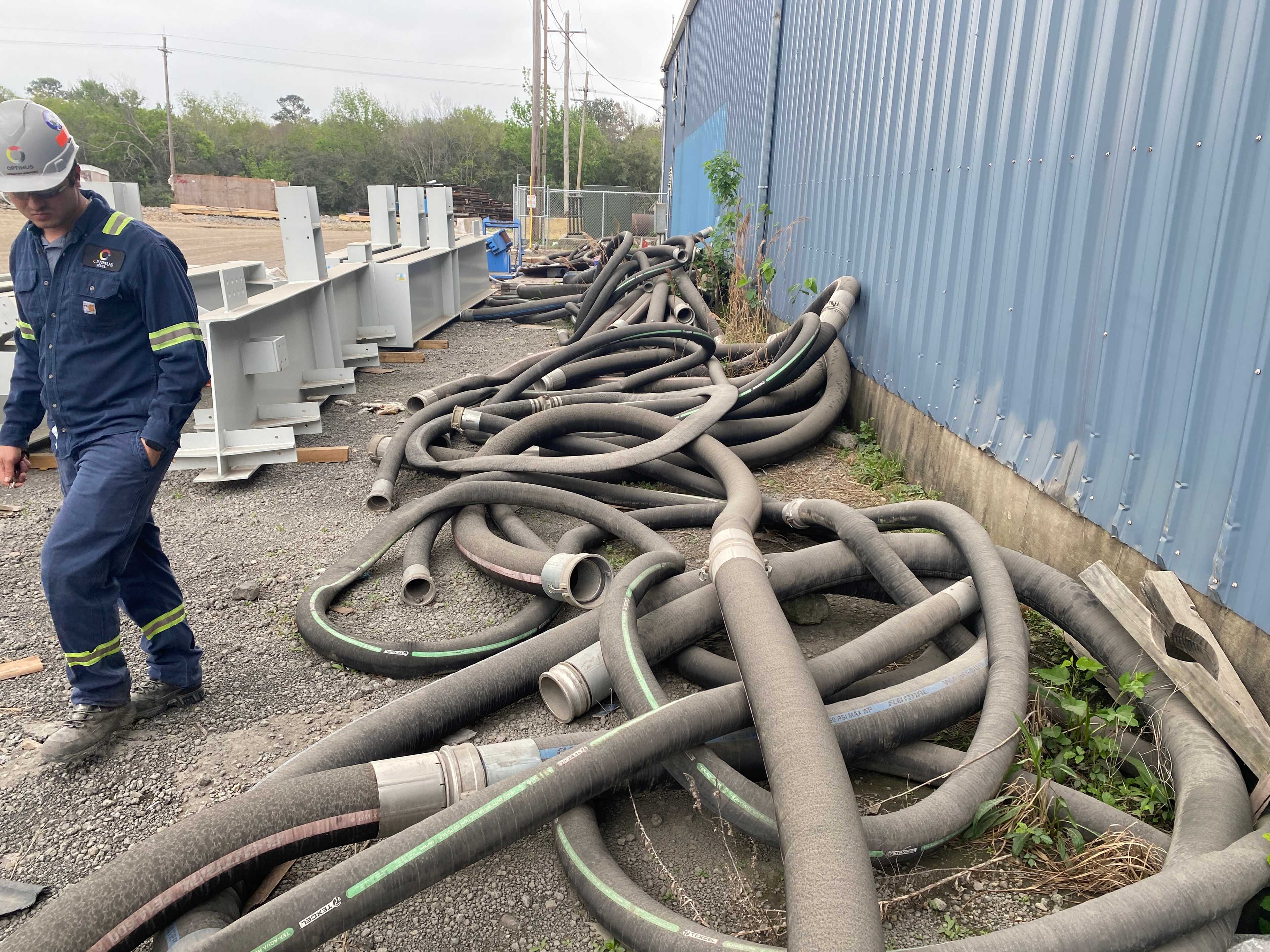 Lot of Heavy Duty Suction Hoses 150 PSI MAX WP - MACHINE TOOLING