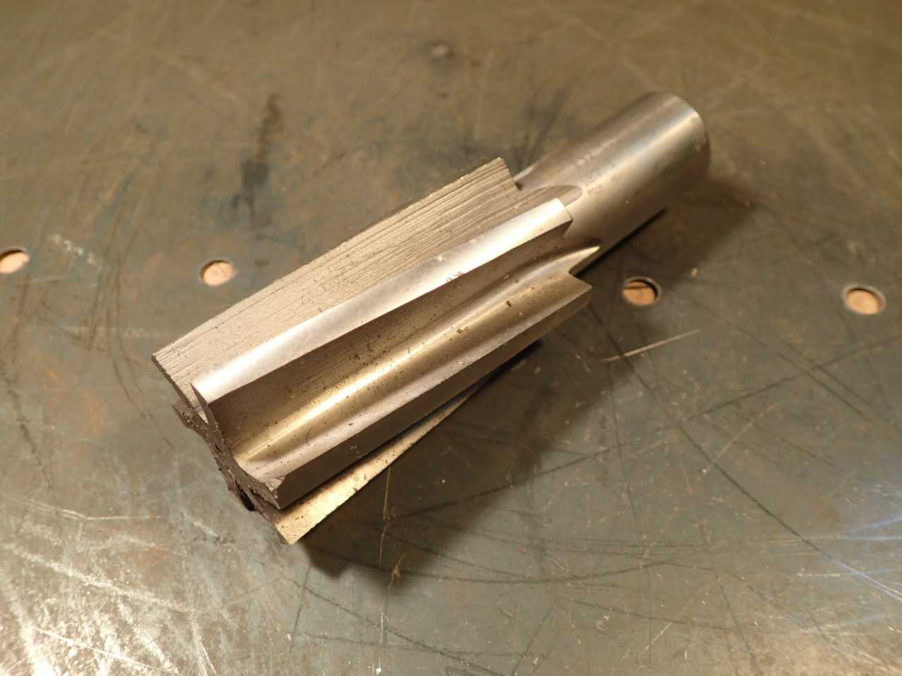 FTI 1.583" 6-Flute Non-Center Cutting End Mill 3" Shoulder 1" Shank M-42 HSS - TOOLING FOR MILLING MACHINES