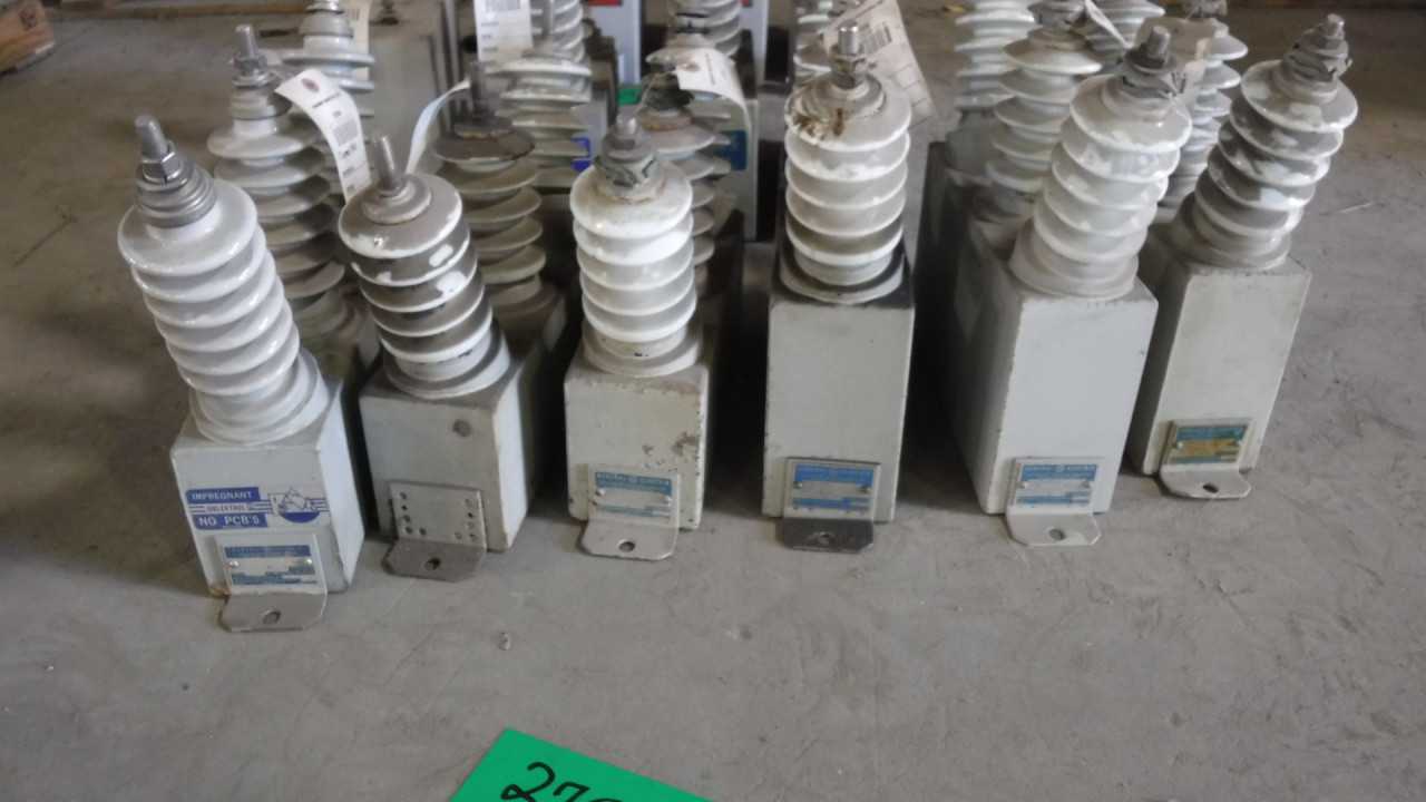 Lot of 6 GE Capacitors - CAPACITORS
