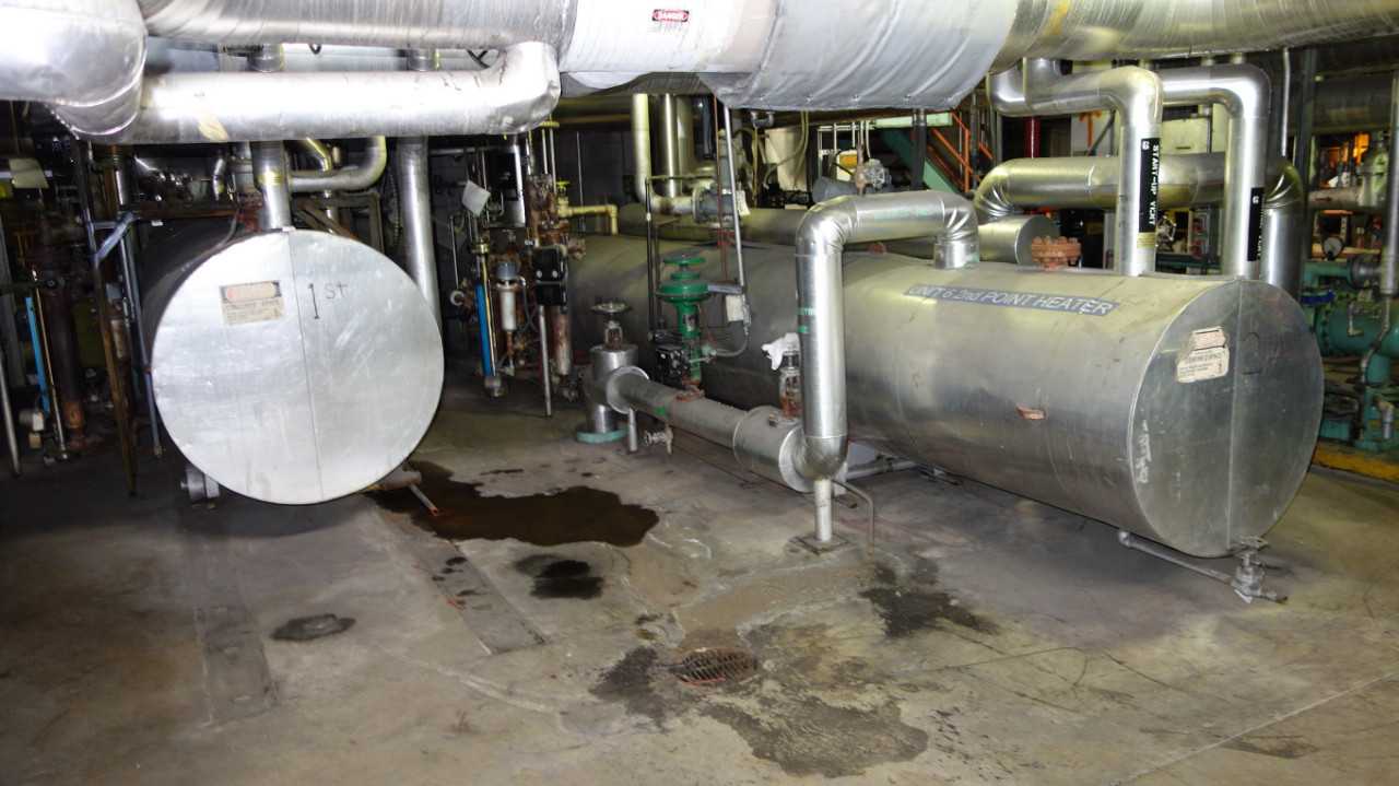 LOT OF 2 YUBA FEEDWATER HEAT EXCHANGERS - 