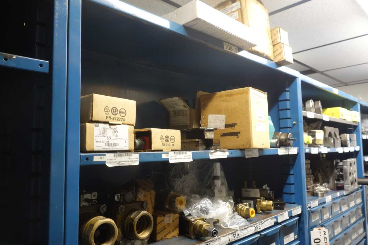 Contents of 1x section shelving - SHELVING