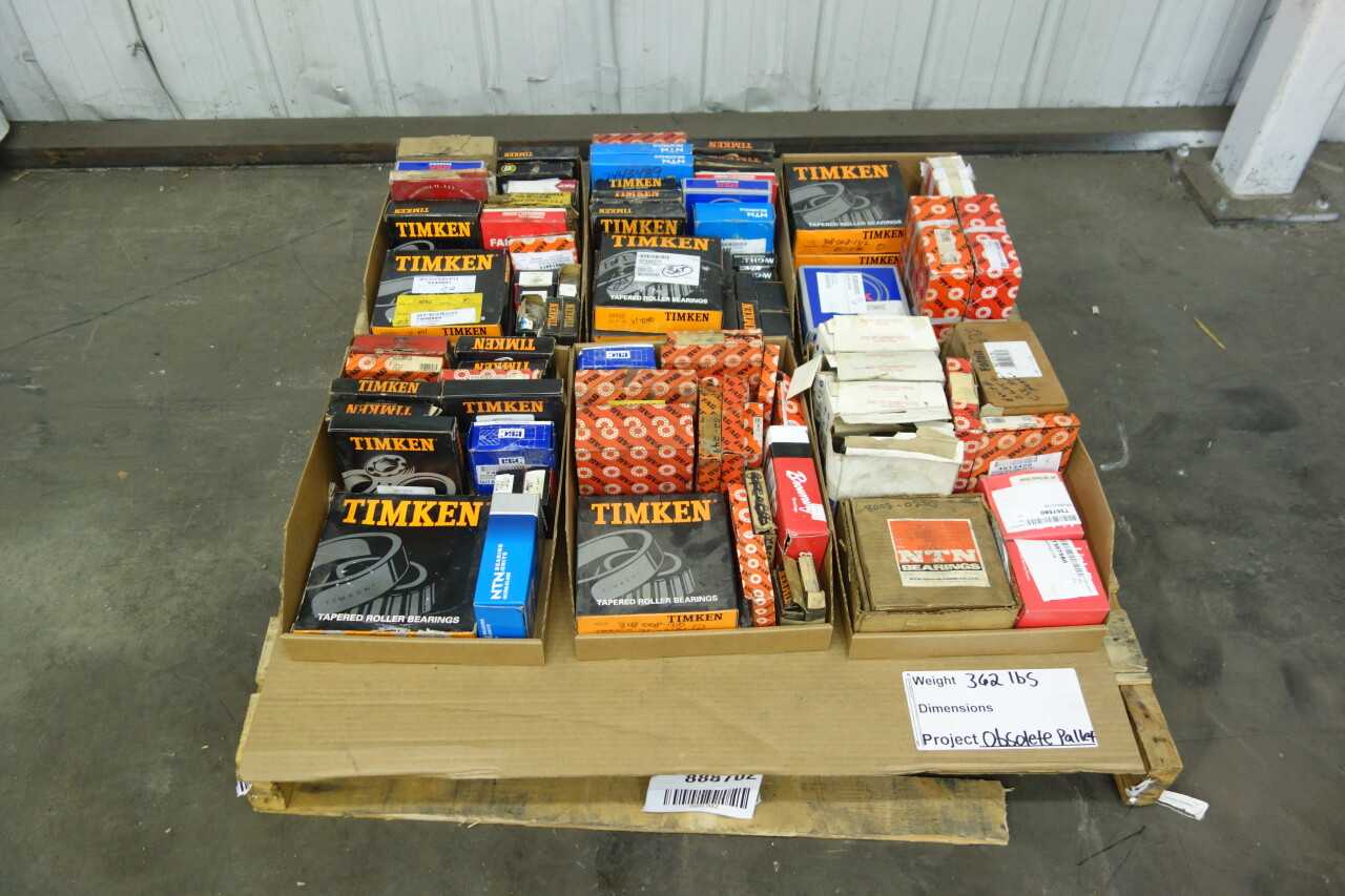 PALLET OF ASSORTED BEARINGS - BEARINGS