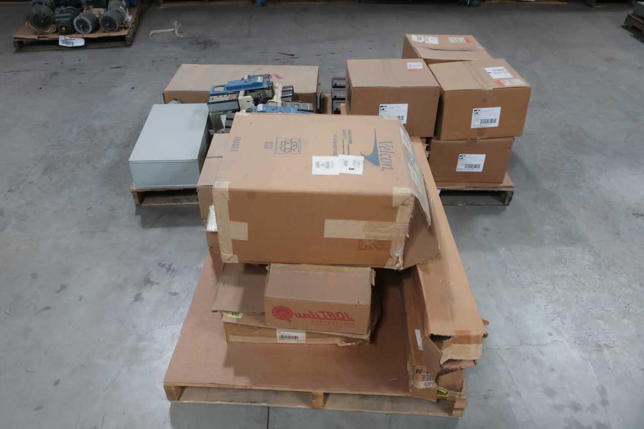 3 PALLETS OF ASSORTED MRO - INDUSTRIAL PARTS