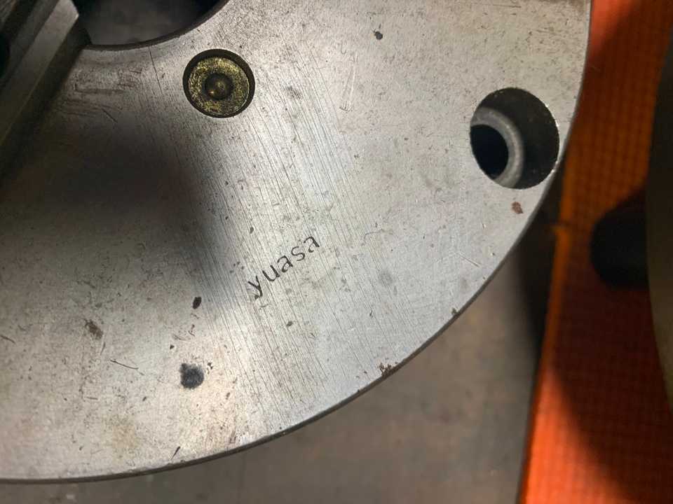 Yuasa 6" 3-Jaw Chuck - LATHE PARTS
