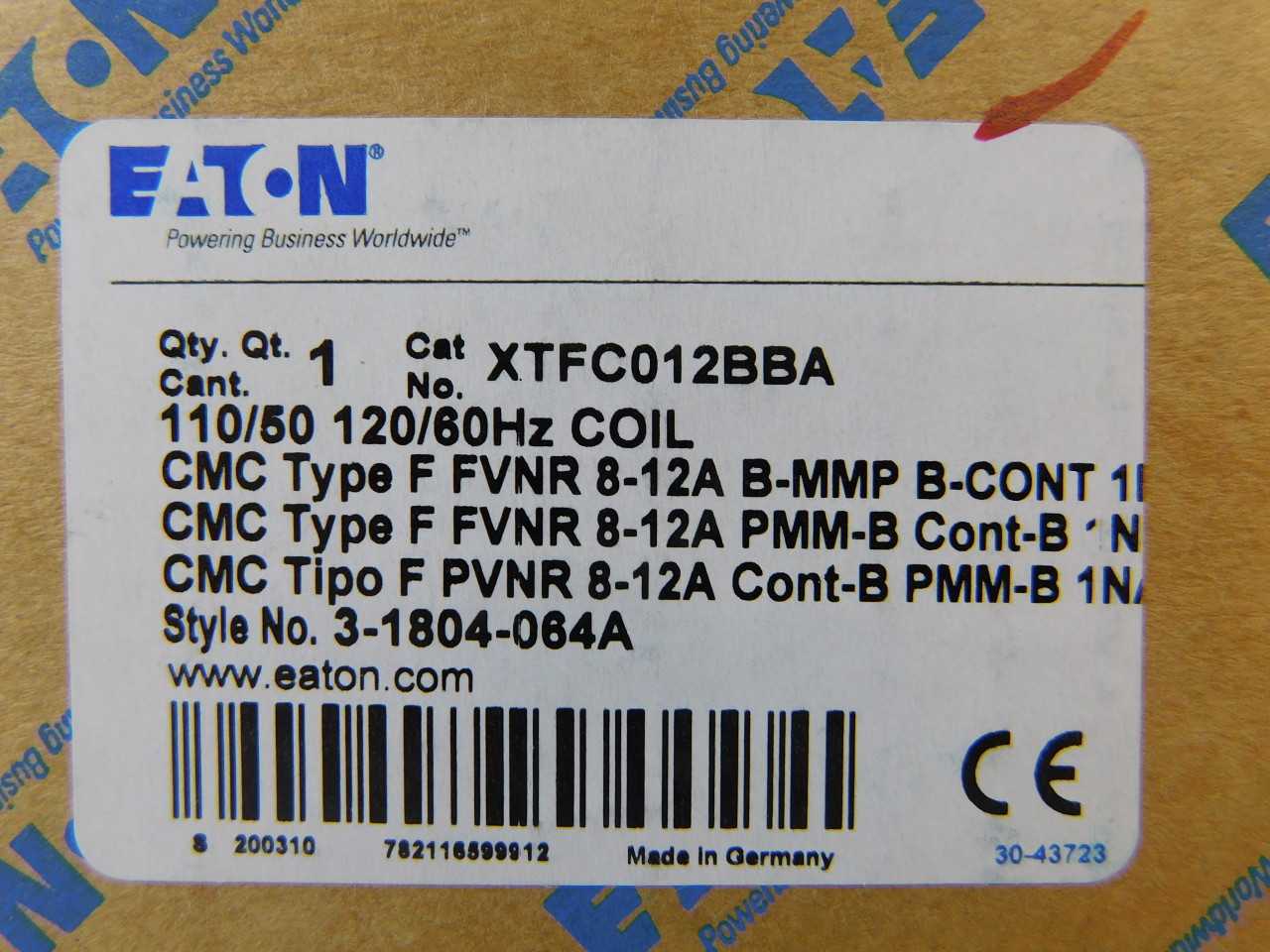 Quantity of 5x XTFC012BBA Starters - MOTOR STARTERS Quantity of 5x XTFC012BBA Starters - MOTOR STARTERS