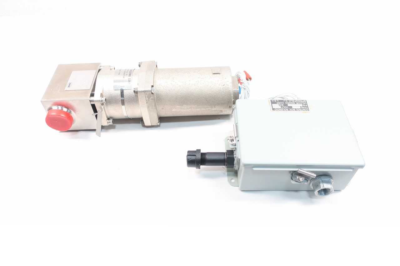 LOT OF 4 VALCOR SOLENOID VALVES - SOLENOID VALVE