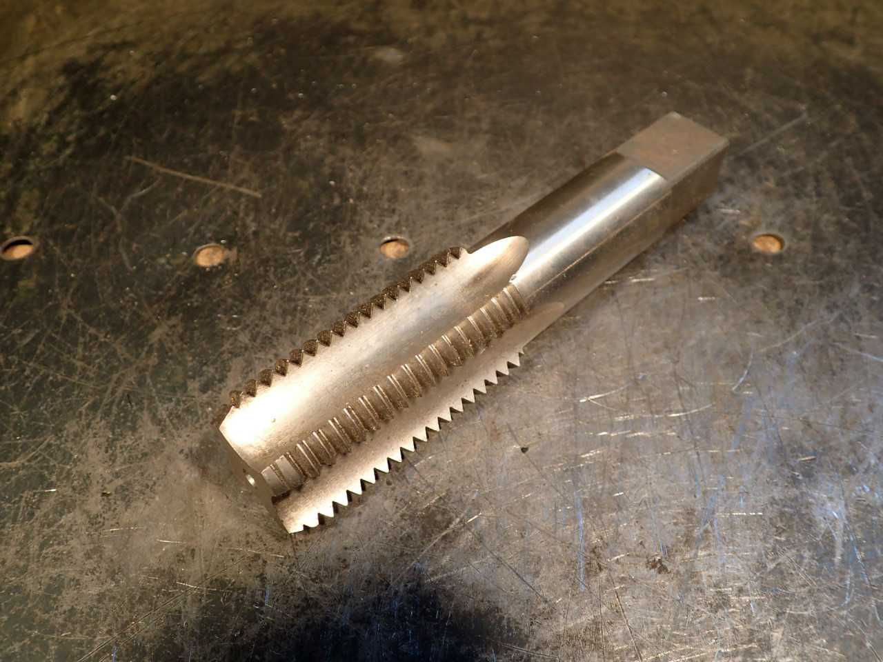 LSi 1-1/4" -7 NC Hand Thread Tap: GH-4 4-Flute 2-1/2" Long Flutes 5-3/4" OAL USA - HOLEMAKING TOOLS