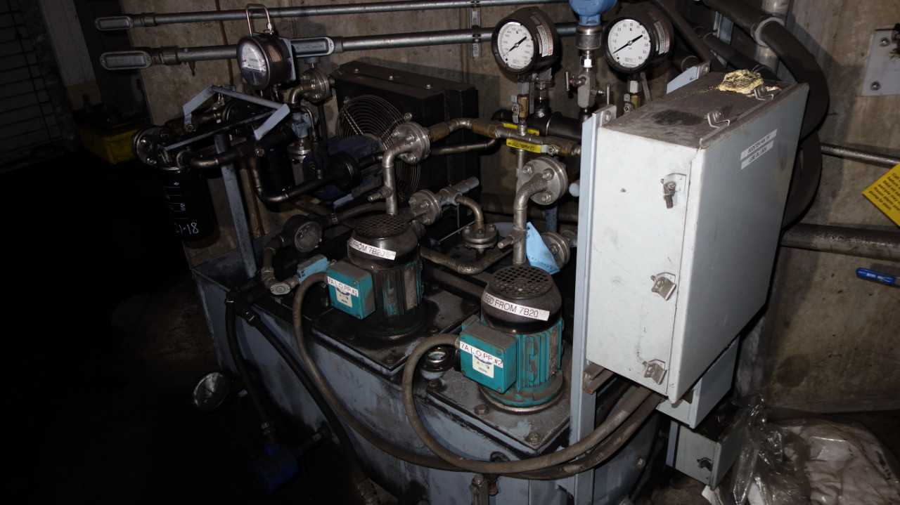 HYDRAULIC LUBRICATION SKID WITH 2 PUMPS 230/460V - PUMPS