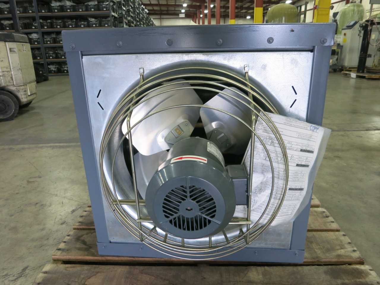 HOWDEN BUFFALO 18Y14 BREEZO ELECTRIC HEATER 1PH 1/4HP 115/230V-AC - ELECTRIC MOTORS