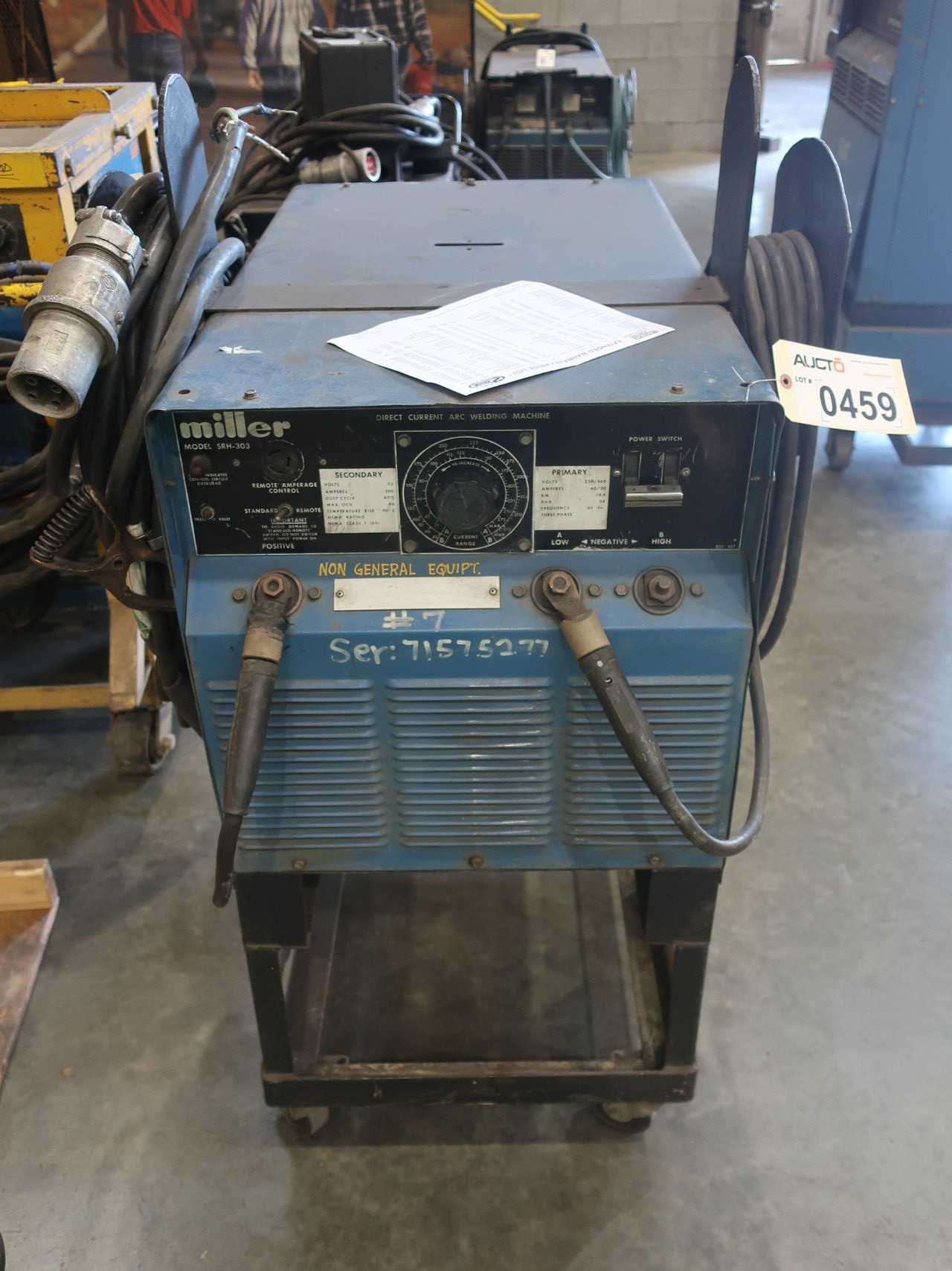 DC arc welder, 230/460V-AC 3ph - WELDING EQUIPMENT