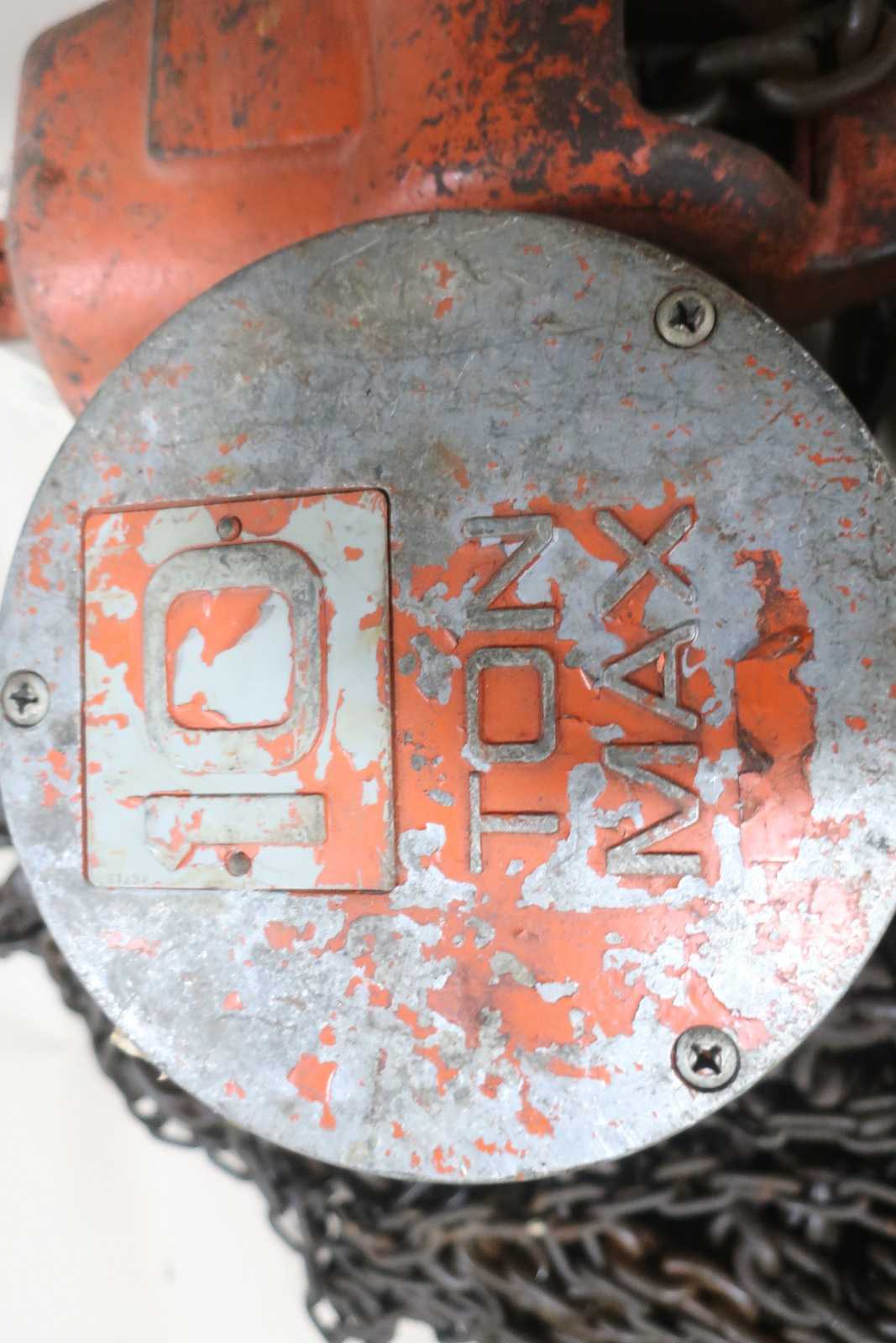 CM COLUMBUS MCKINNON 10 TON MANUAL CHAIN HOIST - LIFTING EQUIPMENT