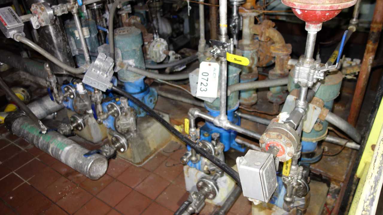LOT OF 5 MILTON ROY FR165 METERING PUMPS 1/2HP - METERING PUMP