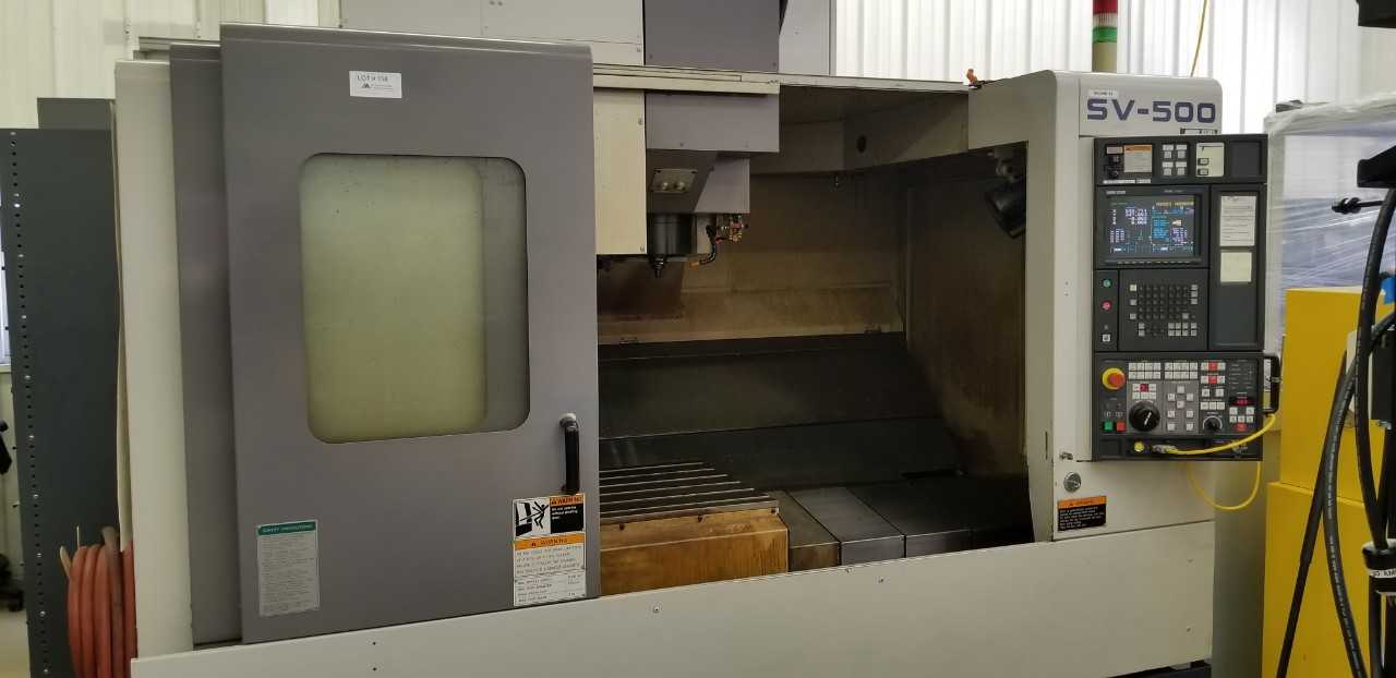 Mori Seiki SV500 Vertical Machining Center - VERTICAL MACHINING CENTERS