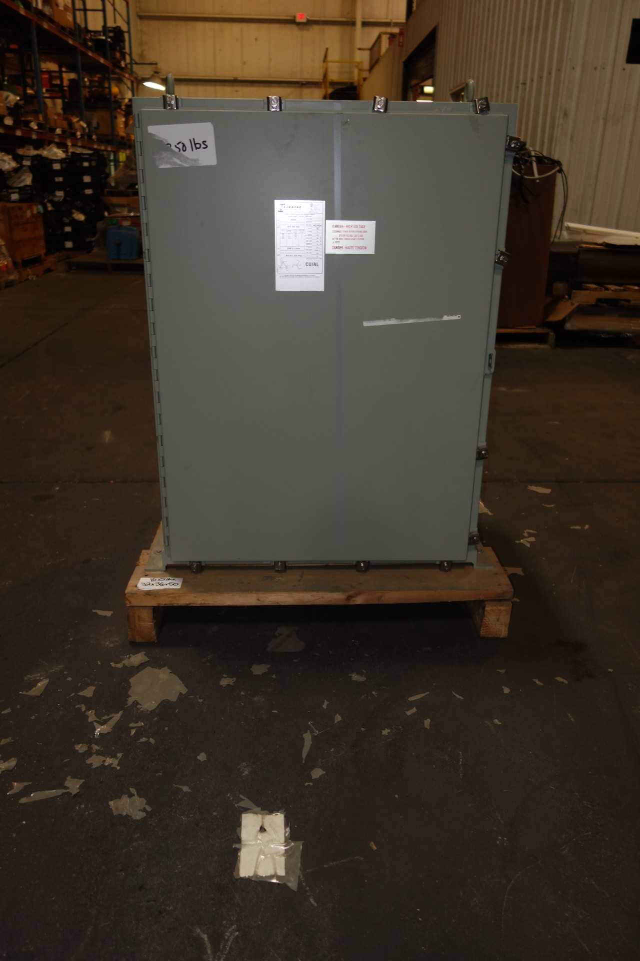 DRY TYPE 75 KVA TRANSFORMER IN NEMA 4 ENCLOSURE - CONTROL TRANSFORMERS