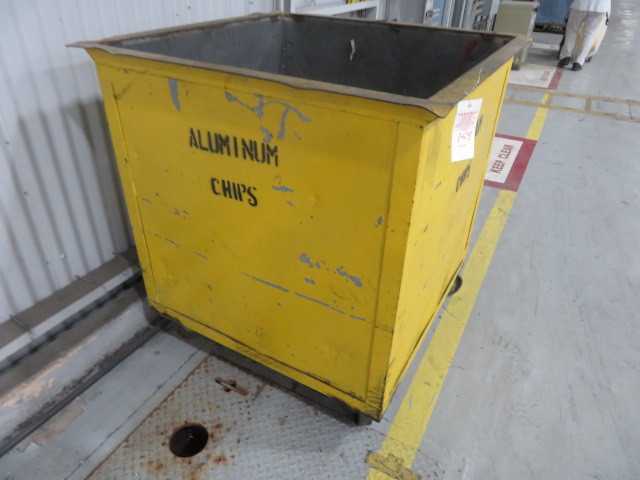 Metal Scrap Bin on Wheels - MISCELLANEOUS