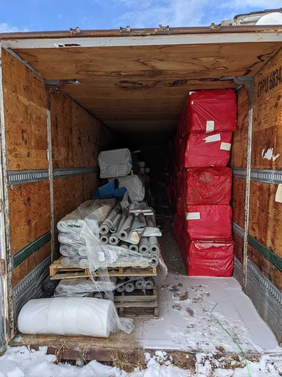 Contents of container 31 - Insulation Supplies - MISCELLANEOUS