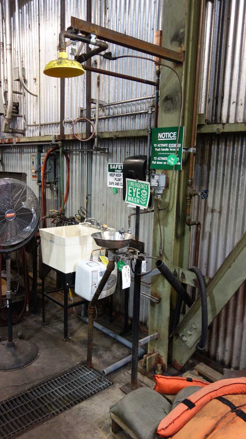 SAFETY EYE WASH SHOWER STATION - SAFETY EQUIPMENT