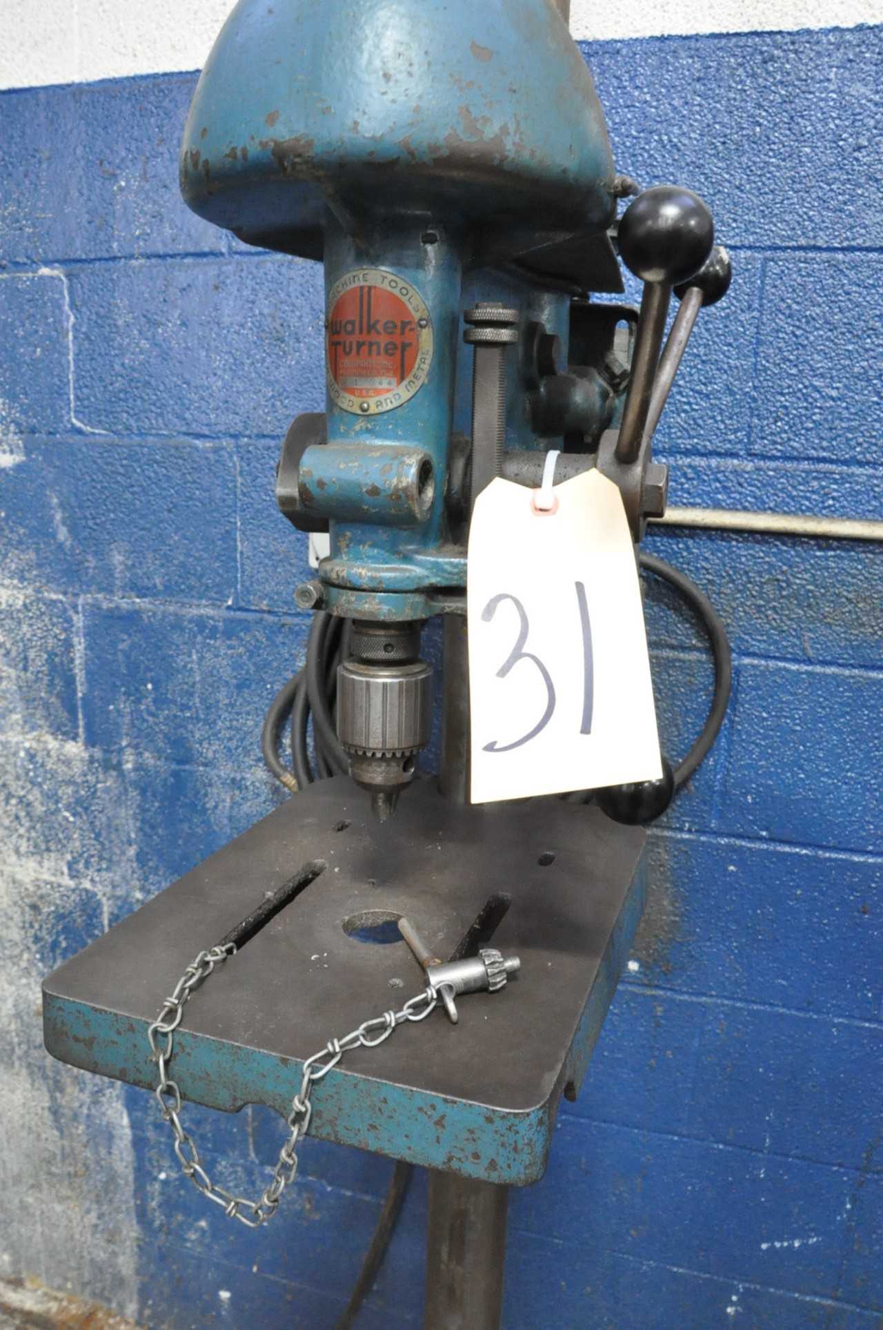 Walker Turner  Variable Speed Floor Standing Drill Press - UPRIGHT DRILL PRESSES