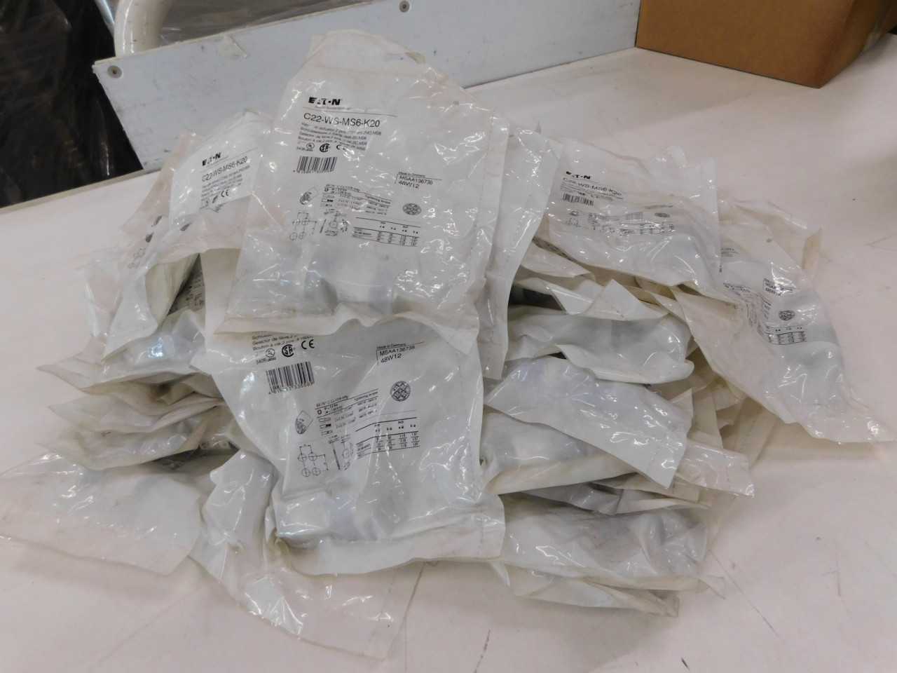 Lot of Quantity 47x C22-WS-MS6-K20 Motor Operators - ELECTRIC MOTORS