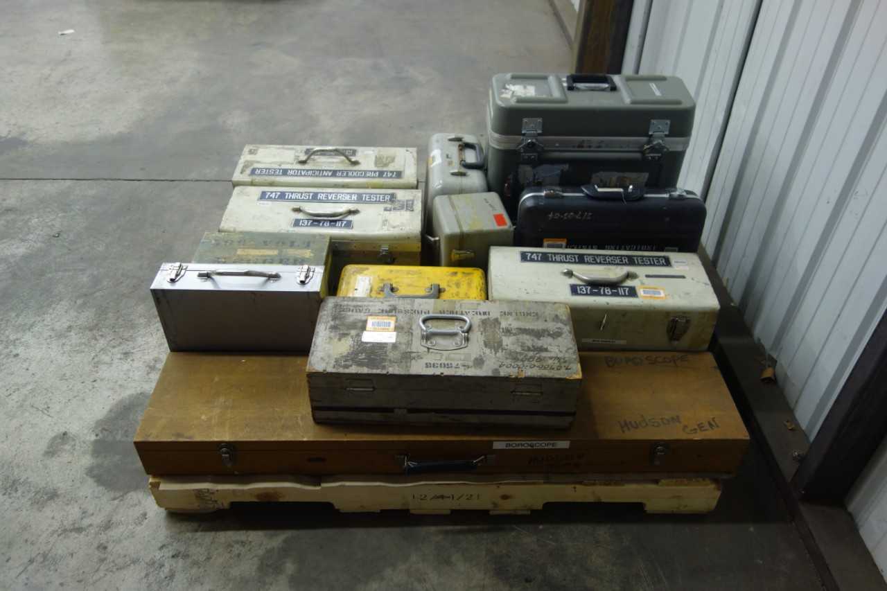 PALLET OF ASSORTED TEST EQUIPMENT - INDUSTRIAL PARTS
