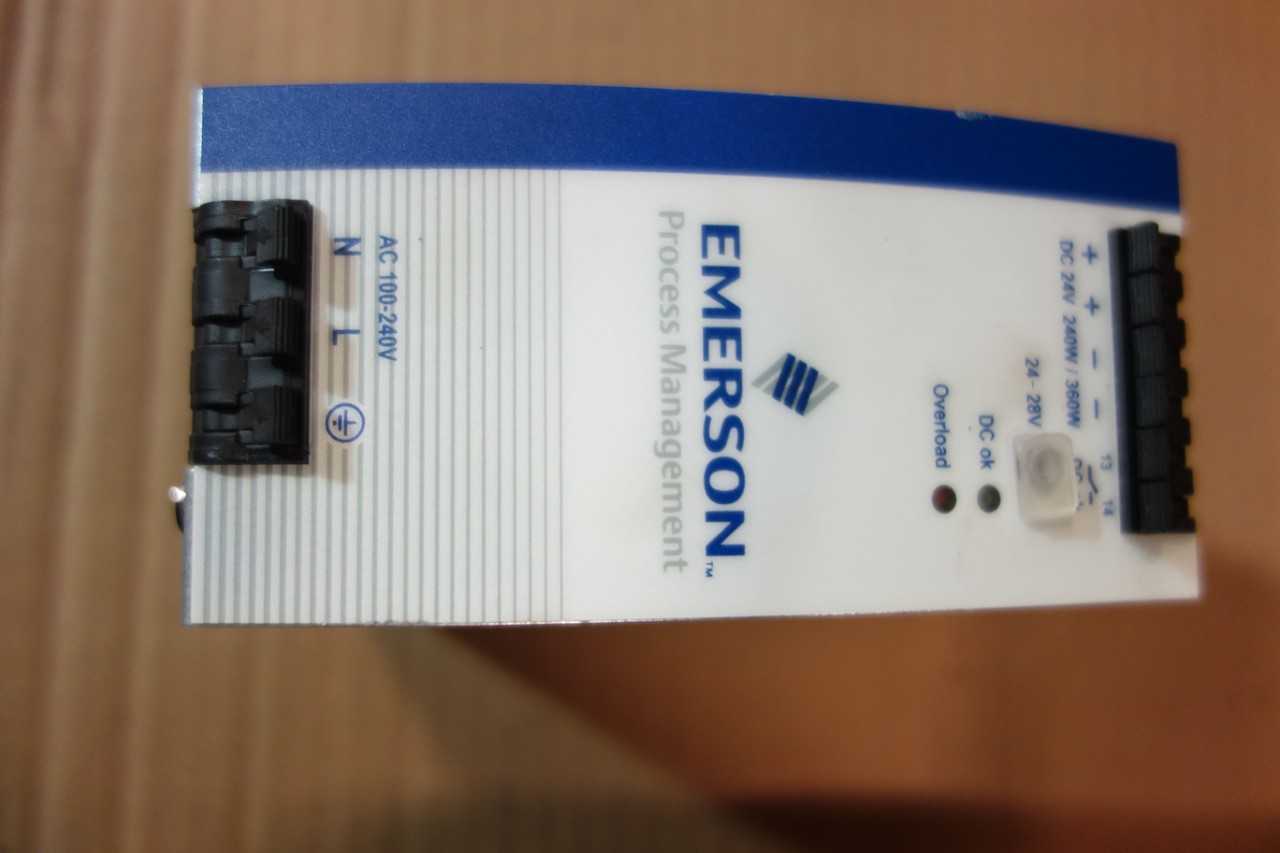 1 LOT OF EMERSON POWER SUPPLY MODULE 1X00781H01L - AUTOMATION & CONTROLS