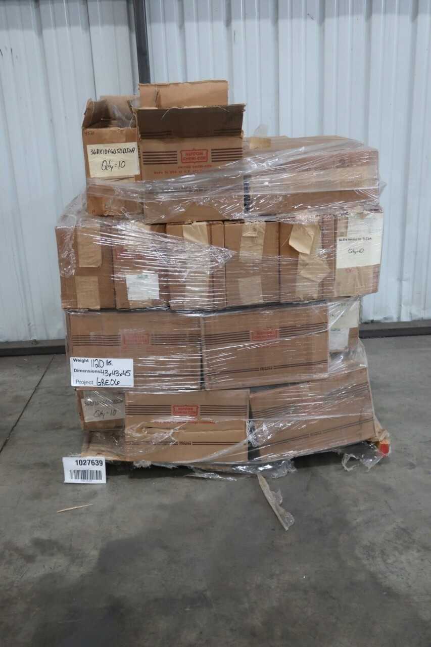 PALLET OF NIPPON CHEMI-CON 36DX104G050DJ2A CAPACITORS - CAPACITORS
