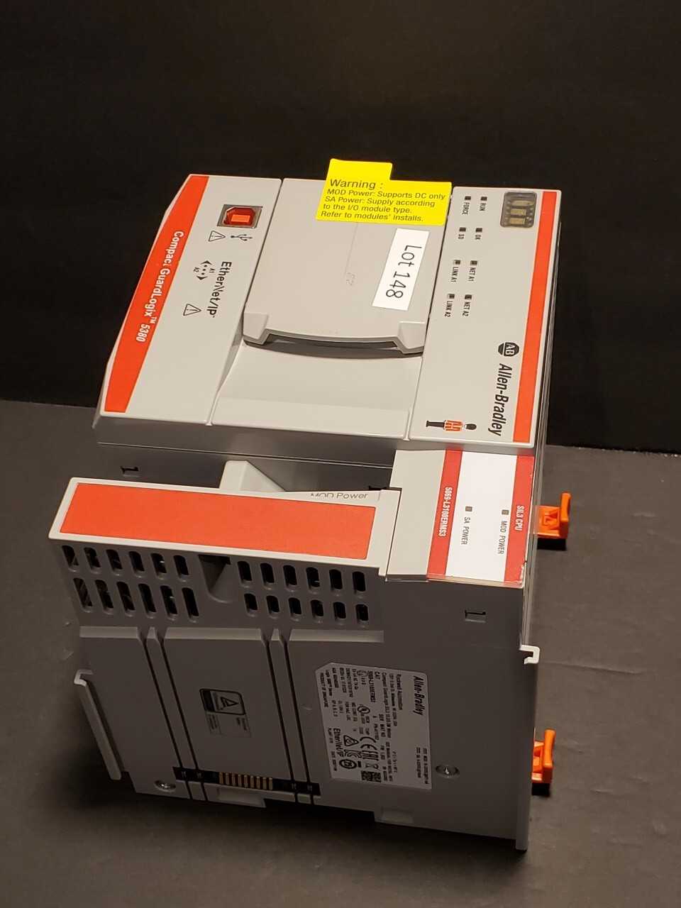 Allen Bradley CompactLogix 5069-L3100ERMS3 - AUTOMATION & CONTROLS