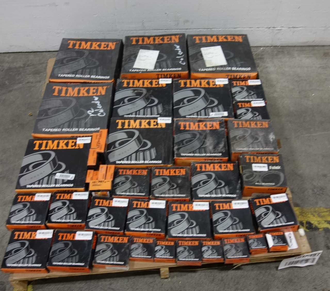 LOT OF ASSORTED TIMKEN BEARINGS SETS - BEARINGS