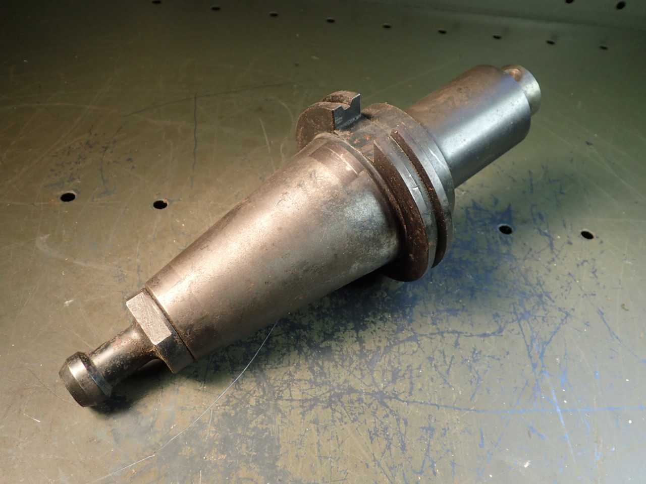 Precision Components CAT-50-CHX-4 1-1/2" Mill Arbor CAT-50 V-Flange Taper Shank - MACHINING ACCESSORIES & TOOLING