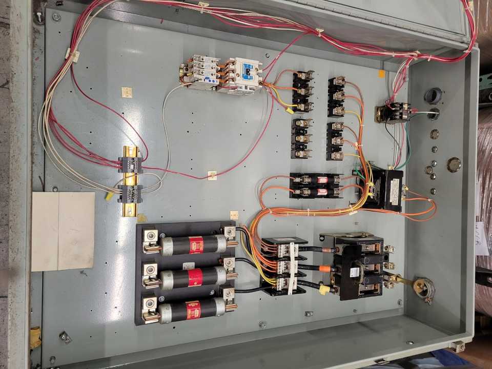 Custom Panel - Contactor, Transformer, Fuses - Includes 1 x AN16GN0 - CONTROL TRANSFORMERS
