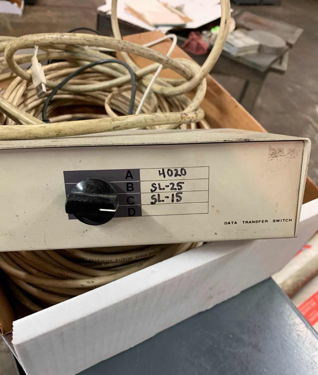 Machine Data Transfer Switch - ELECTRICAL COMPONENTS