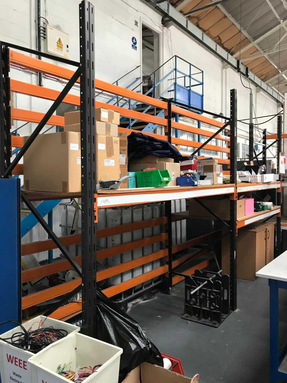 Metal Storage Shelving x10 - Contents Not Included - TOOL STORAGE
