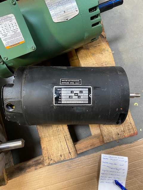 Lot of 8 Induction & DC Motors with Accessories - Used - Bench Tested - Pulled from Tool Crib Inventory - ELECTRIC MOTORS