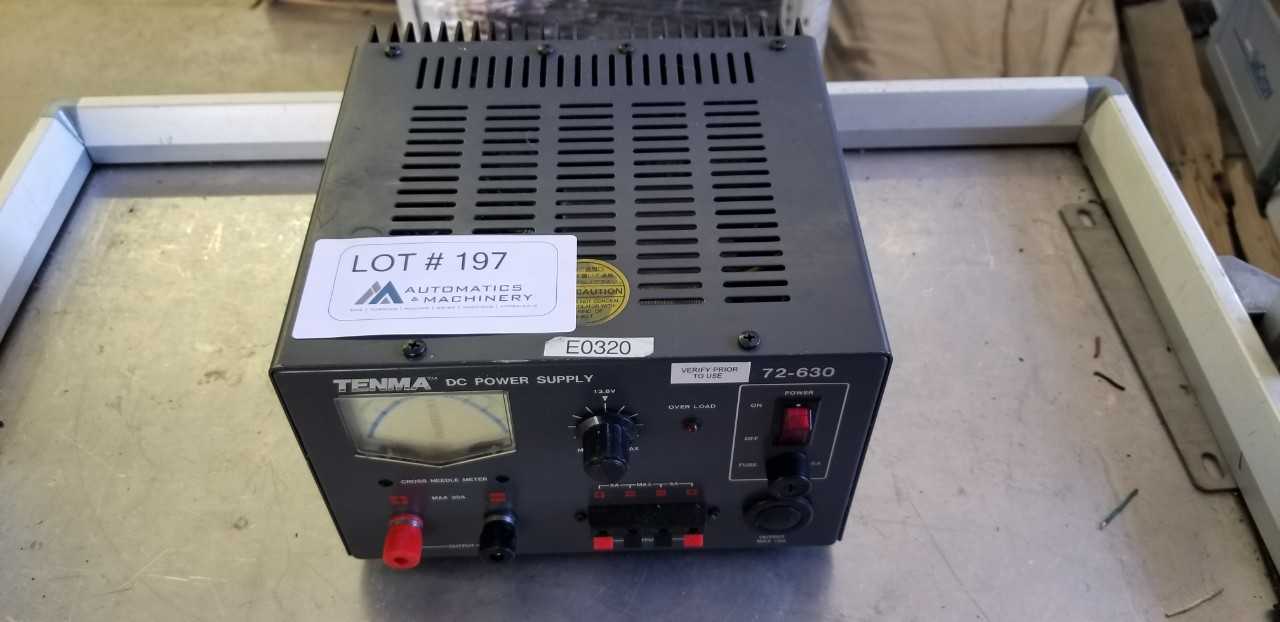 Tenma DC Power Supply - METAL INSPECTION EQUIPMENT Tenma DC Power Supply - METAL INSPECTION EQUIPMENT