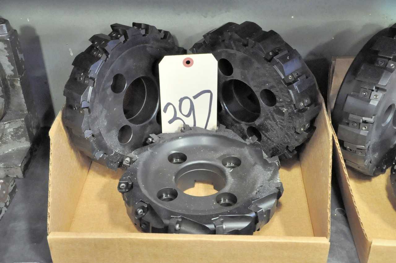 Lot-(3) Insert Type Face Cutters in (1) Box - ELECTRIC POWER TOOLS