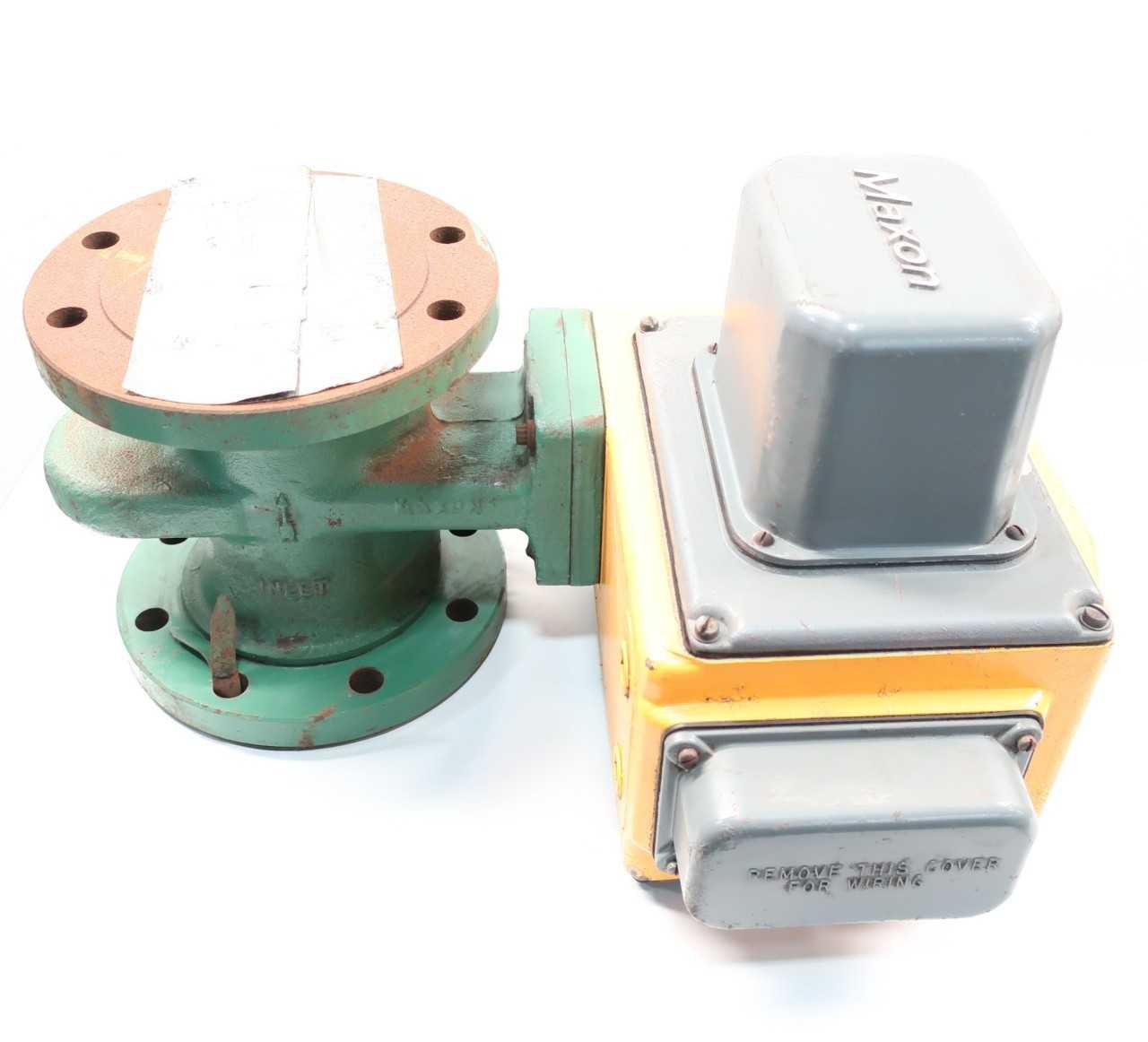 MAXON F 5000-SCP 2 GAS SHUT-OFF FLANGED 4IN OTHER VALVE - VALVES