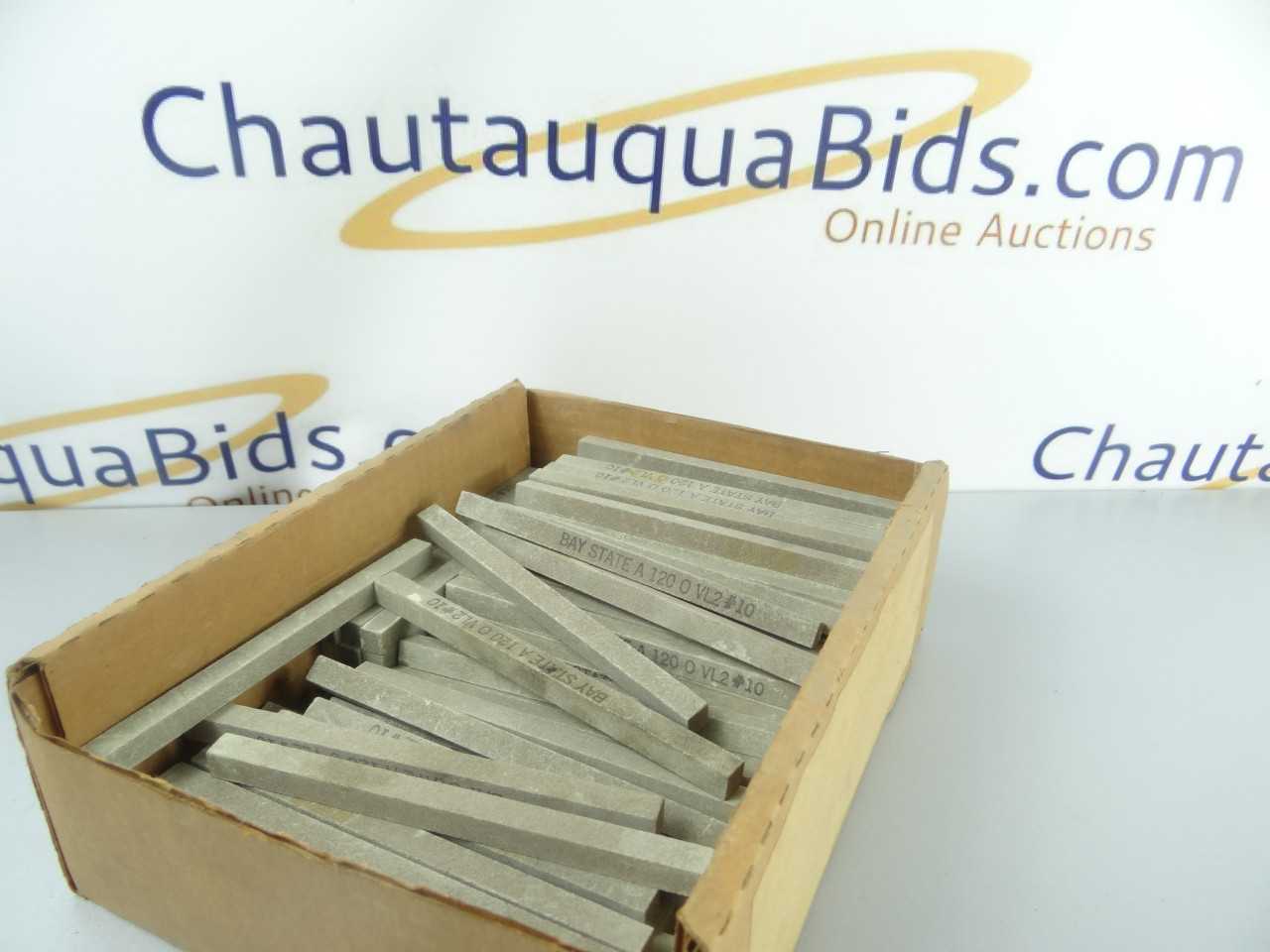 Large Lot of NEW BayState Abrasive Sticks - GRINDING WHEELS