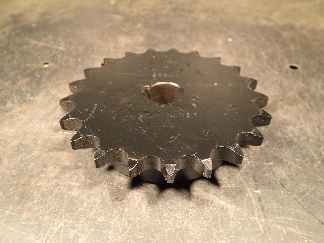 Browning 50B21 #50 Steel Chain Sprocket: 21-Tooth, 4-1/2" OD, 3/4" Keyed Bore - ROLLER CHAIN