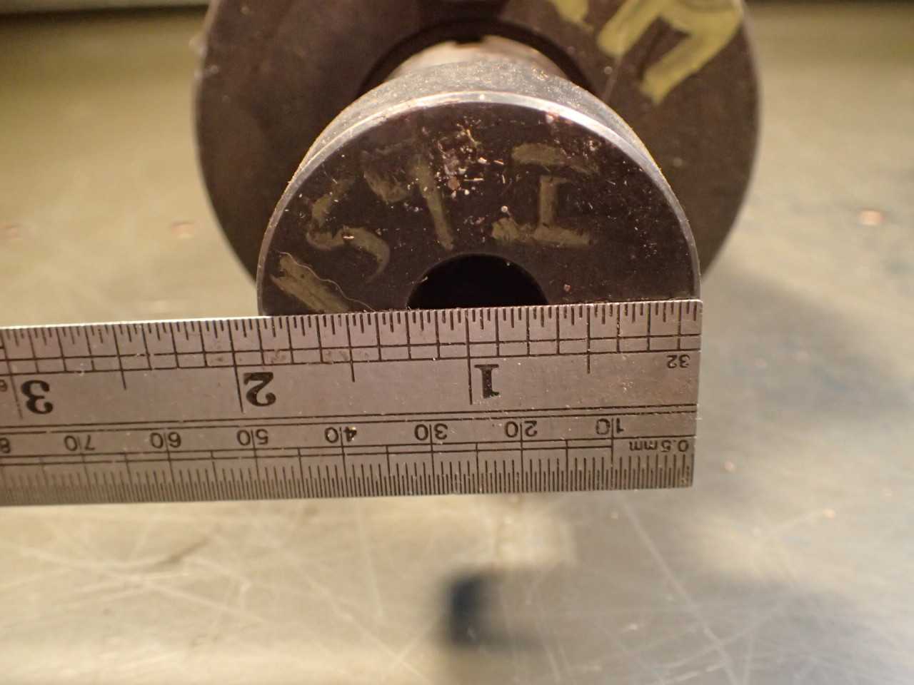 Ingersoll C50-15SM600 1-1/2" Shell Mill Holder: 6" Projection CAT-50 Taper Shank - MACHINING ACCESSORIES & TOOLING