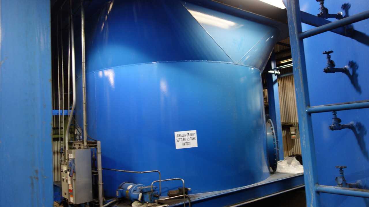 US FILTERS LAMELLA GRAVITY SETTLER TANK - PROCESS EQUIPMENT
