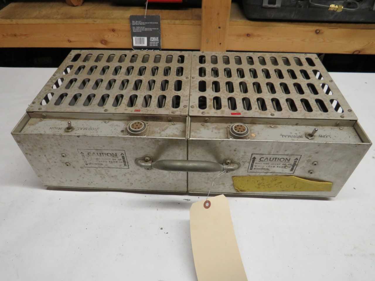 RESISTER LOAD BANK - ELECTRICAL COMPONENTS