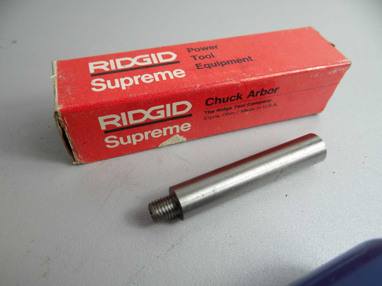 New Lot of 9 Drill Chuck Arbors Cushman Ridgid Supreme - HOLEMAKING TOOLS