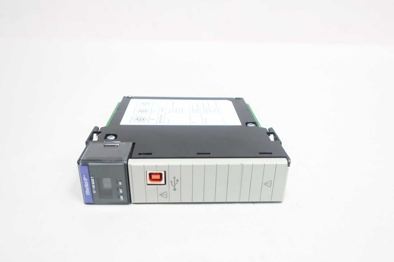 ALLEN BRADLEY 1756-EN2T CONTROLLOGIX COMMUNICATION BRIDGE MODULE SER C - AUTOMATION & CONTROLS