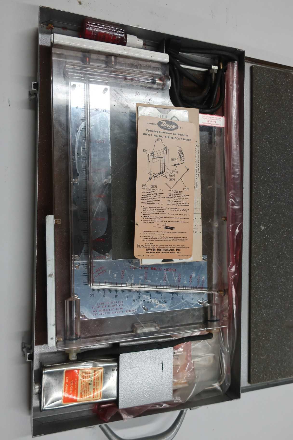 DWYER 400 AIR VELOCITY METER KIT - ELECTRIC POWER TOOLS