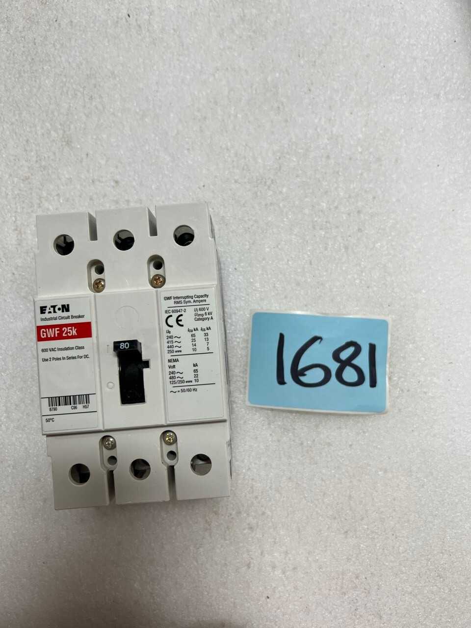 CIRCUIT BREAKER - CIRCUIT BREAKERS