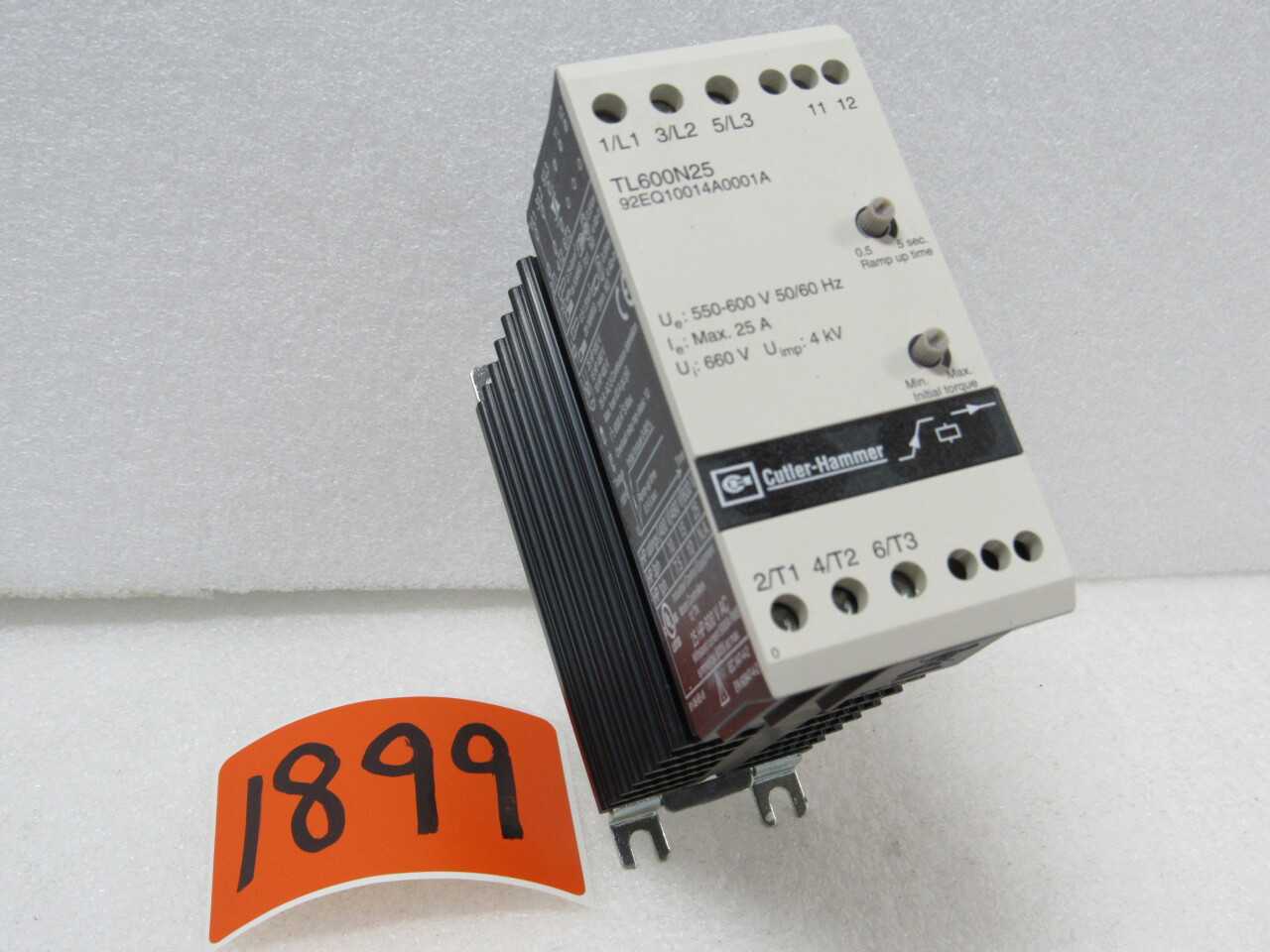 Cutler Hammer Starting Torque Limiter - SWITCHGEAR