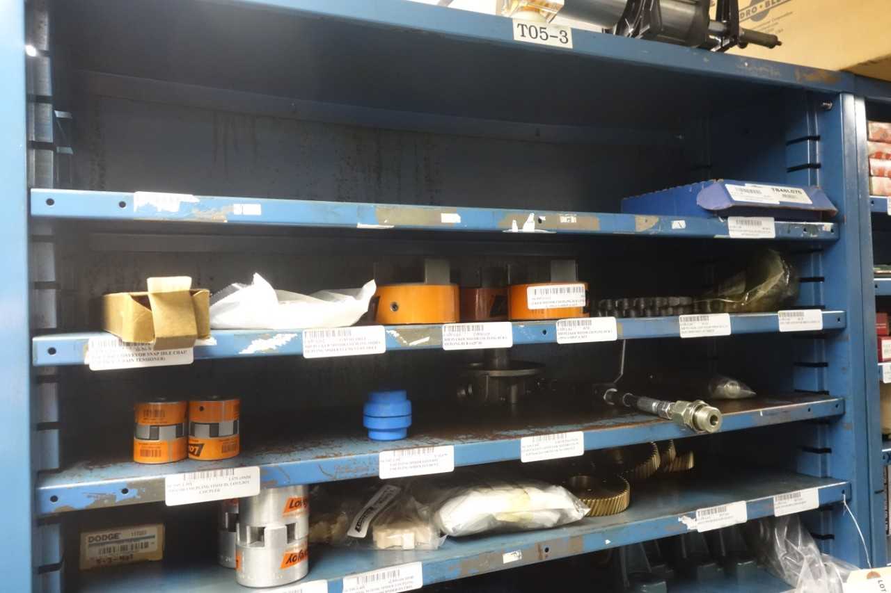 Contents of 1x section shelving - SHELVING