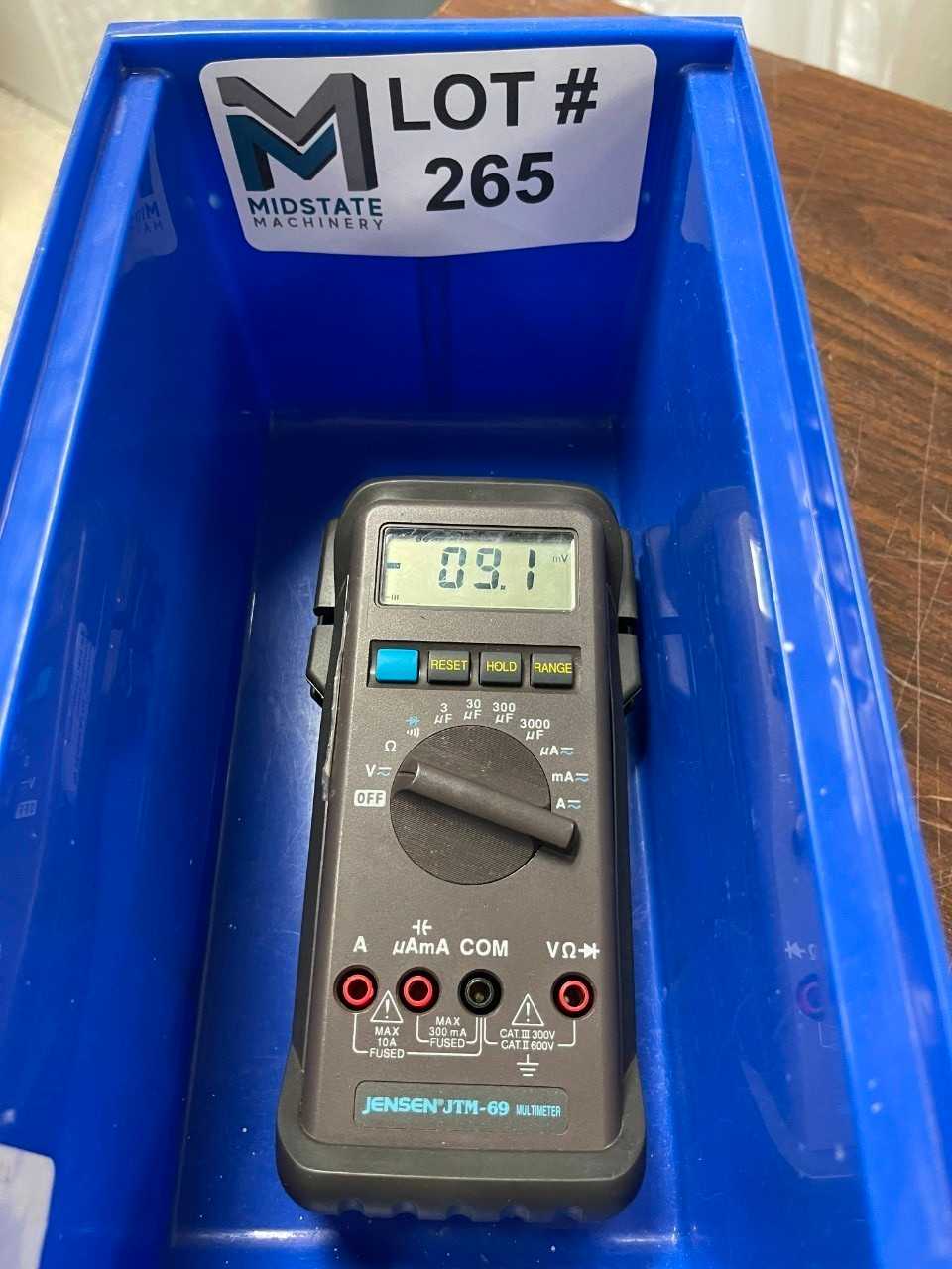 Jensen JTM-69 Multimeter - ELECTRIC POWER TOOLS