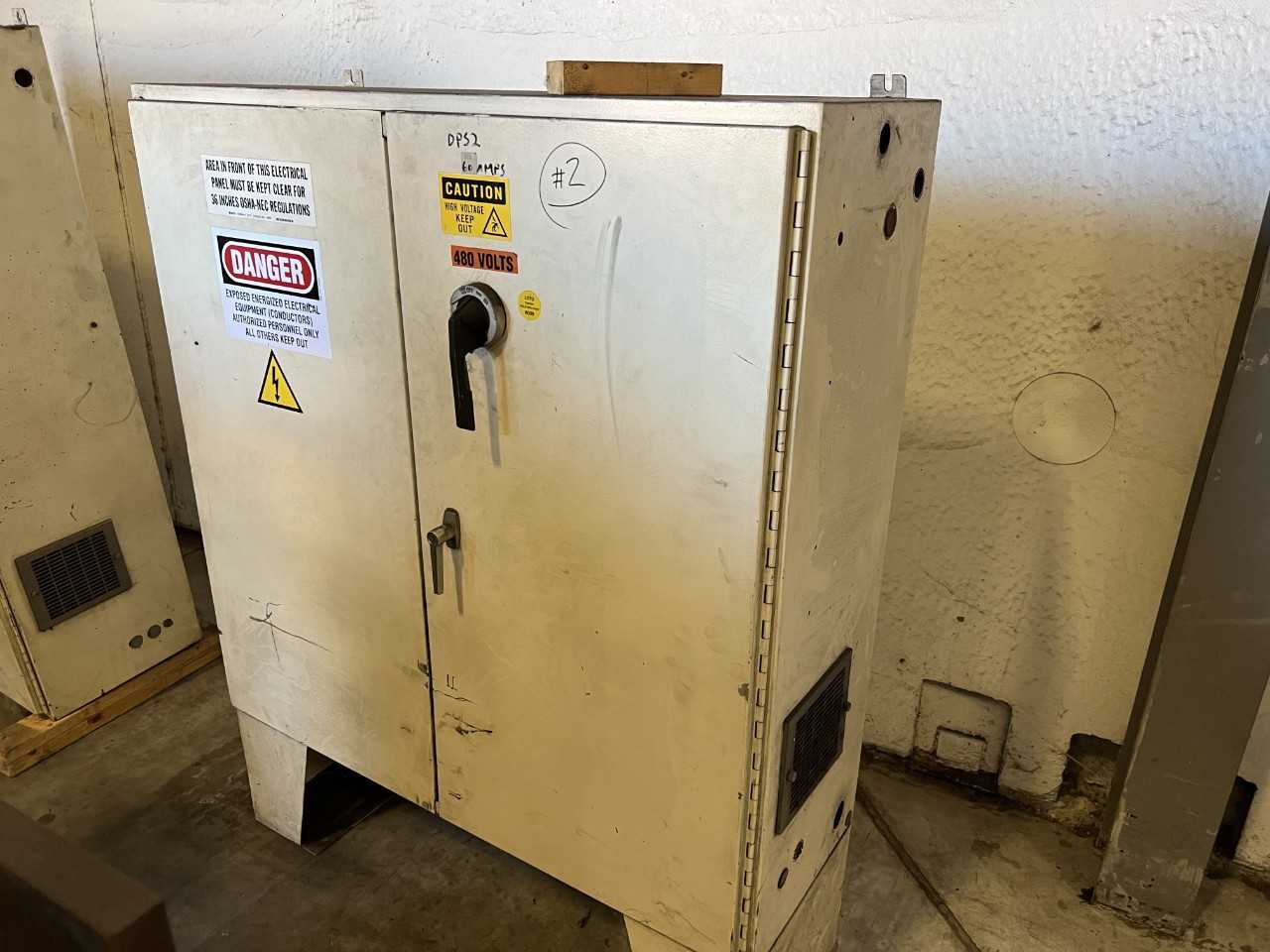 Lot of 2 Electrical Cabinets with Siemens Simoreg Speed Drive - ELECTRICAL COMPONENTS