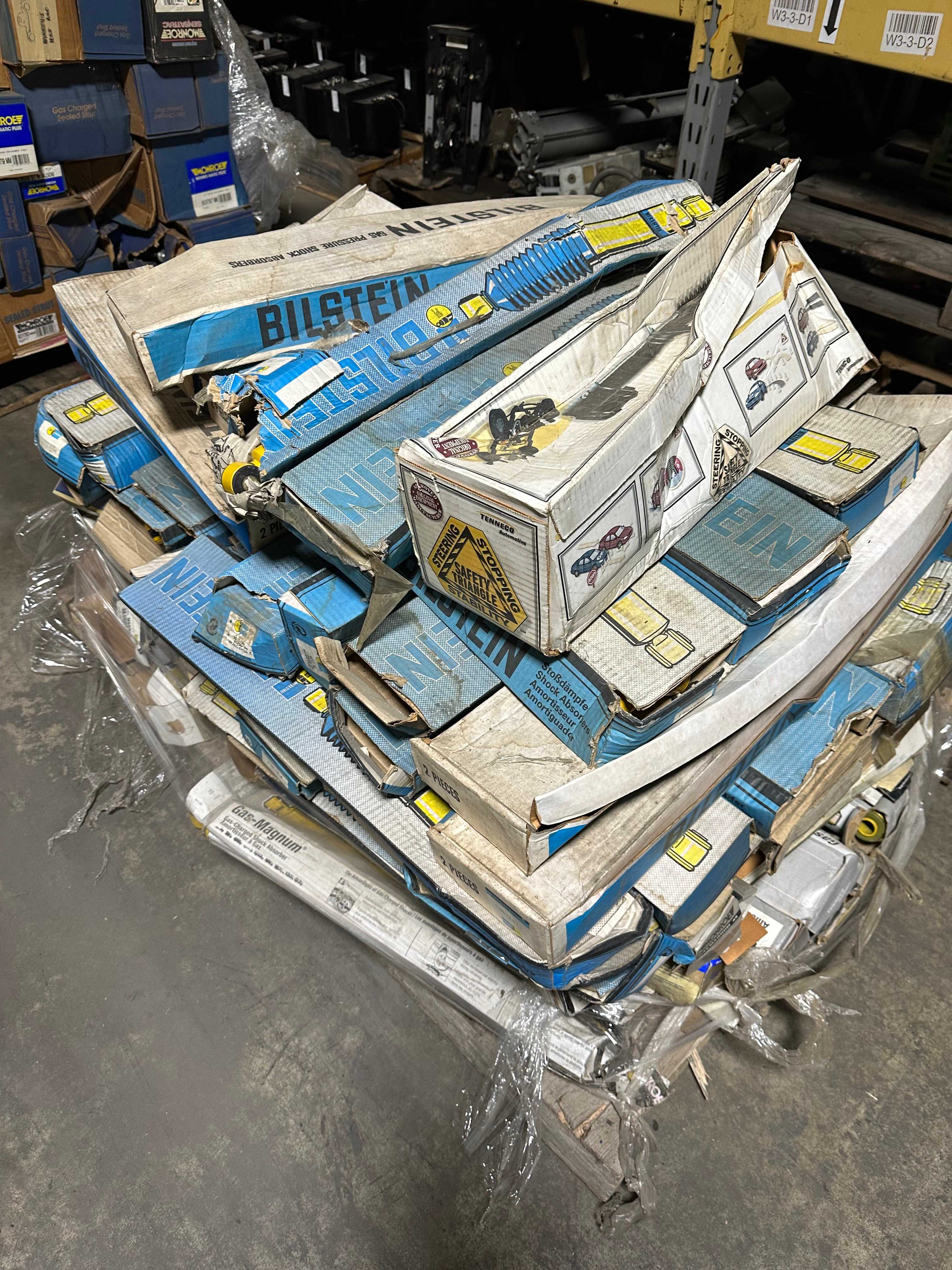 Pallet of Bilstein and Tennaco Automotive Shocks - QTY 50+ - INDUSTRIAL PARTS